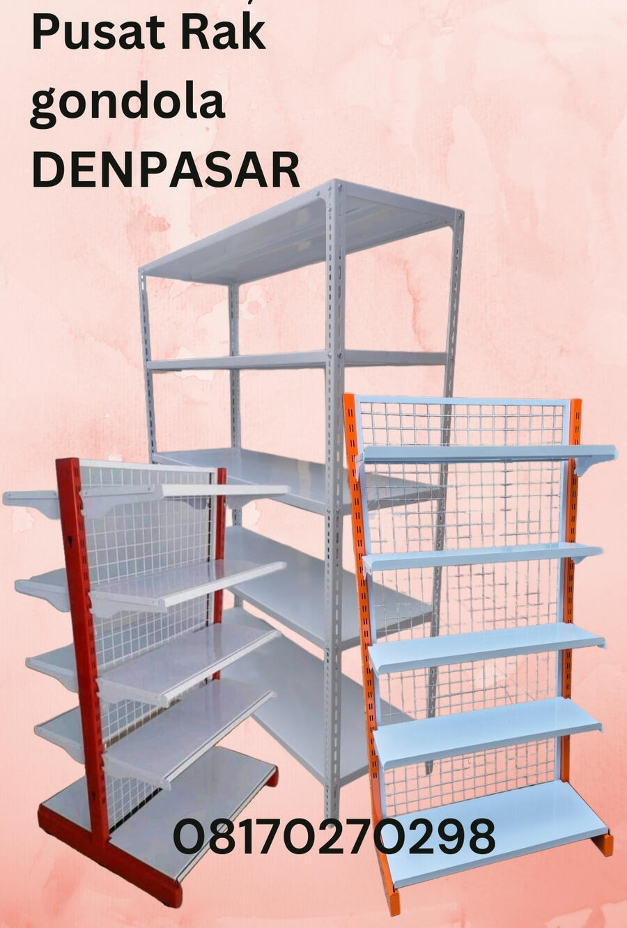 Bangun Toko Profesional dengan Rak Gondola & Perlengkapan Besi Berkualitas!